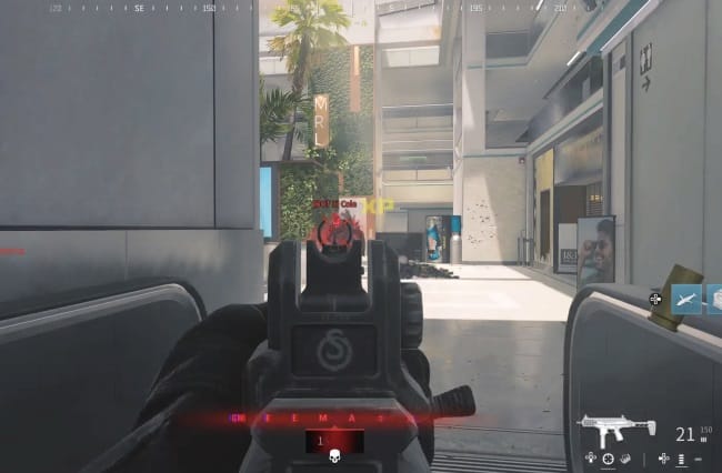 COD MW3のHRM-9のアイアンサイト